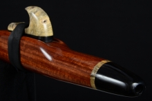 Grenadillo  Native American Flute, Minor, Mid A-4, #F68H